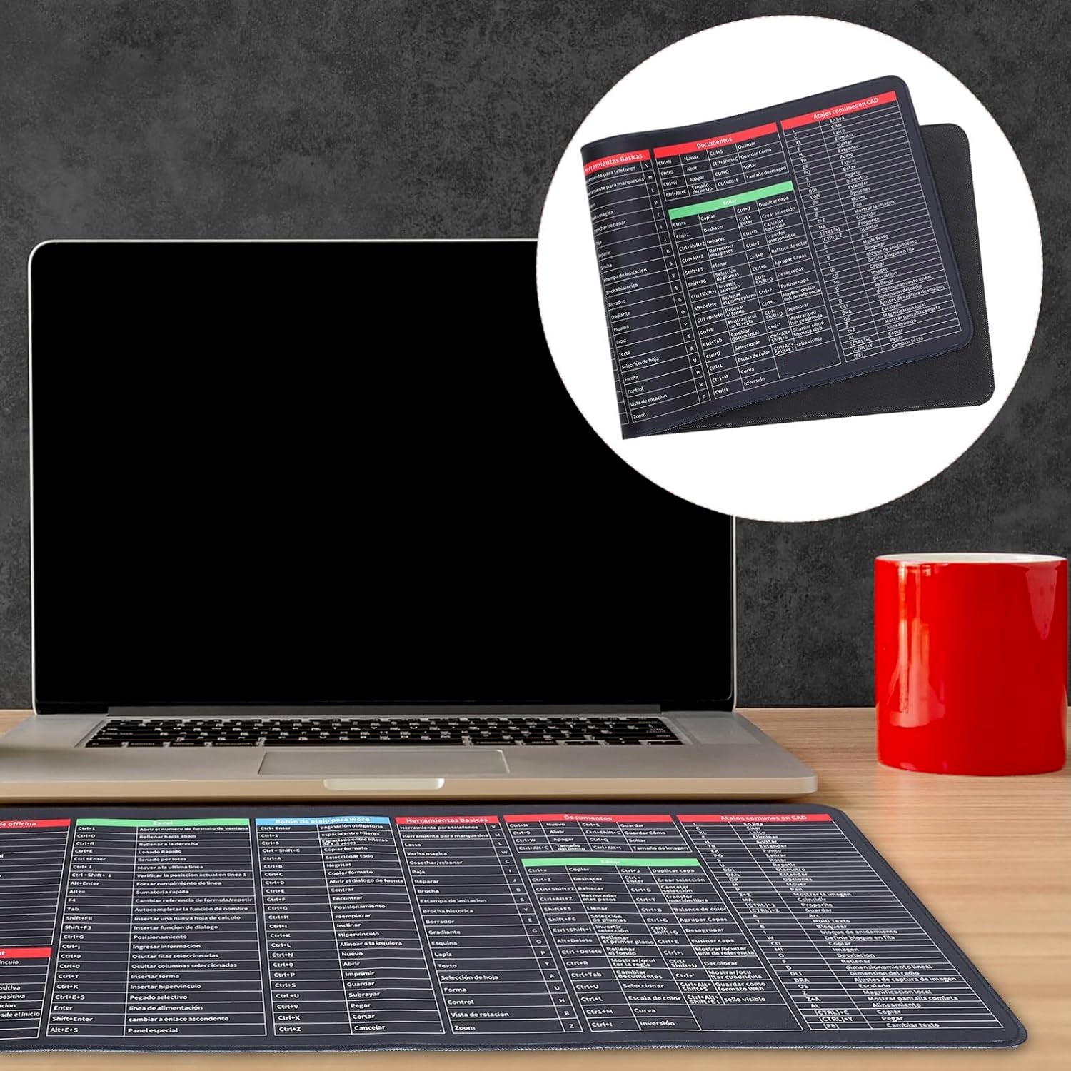 12982 Shortcut Keyboard Mat Mouse Pad Mat Mouse Pads for Desk Quick Key Super Large Anti-slip Keyboard Pad Desk Accessories Desktop Mouse Pad Office Oversized Big Mouse Pad Rubber (80×30 Cm) 12982 Shortcut Keyboard Mat Mouse Pad Mat Mouse Pads for Desk Quick Key Super Large Anti-slip Keyboard Pad Desk Accessories Desktop Mouse Pad Office Oversized Big Mouse Pad Rubber (80×30 Cm)